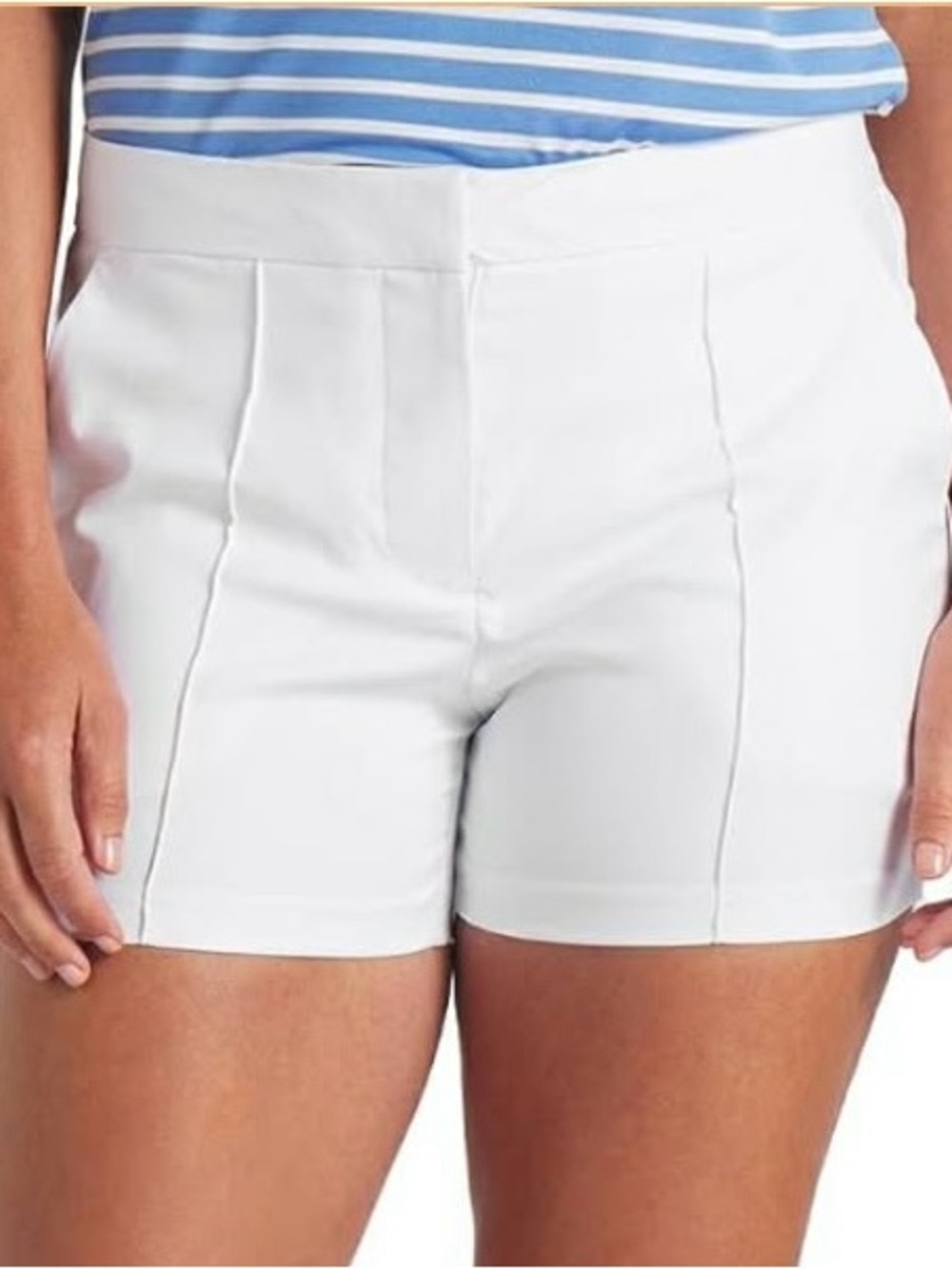Puma Women’s White Glow Costa 4” golf performance Short XL NWT